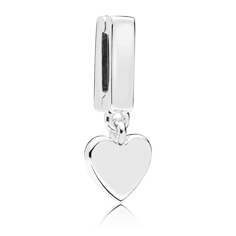 Pandora Reflexions™ Floating Heart Clip Charm image number 0