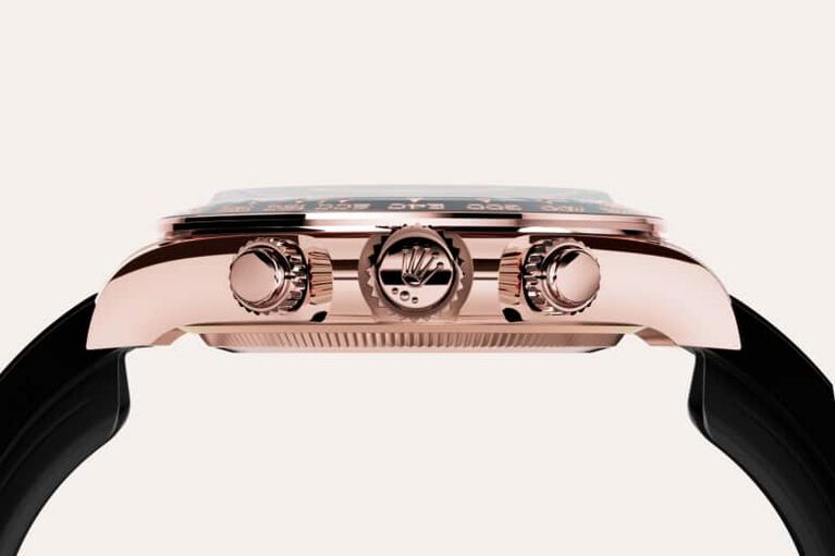 rolex cosmograph daytona in 18 ct everose gold, m126515ln-0006 - 18 ct everose gold - ben bridge