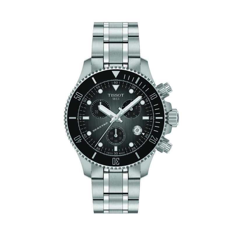 TISSOT Seastar Gray Dial Watch, 38mm image number 0