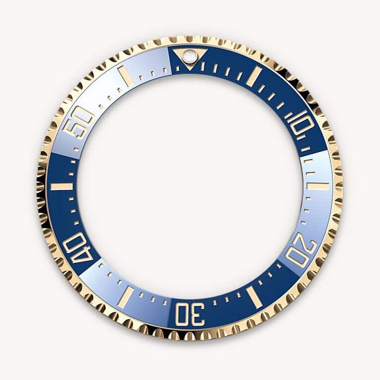 rolex deepsea in 18 ct yellow gold, m136668lb-0001 - ceramic bezel and luminescent display - ben bridge