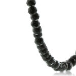 Lisa Bridge Black Spinel Bead Necklace