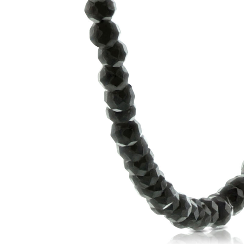 Lisa Bridge Black Spinel Bead Necklace image number 1