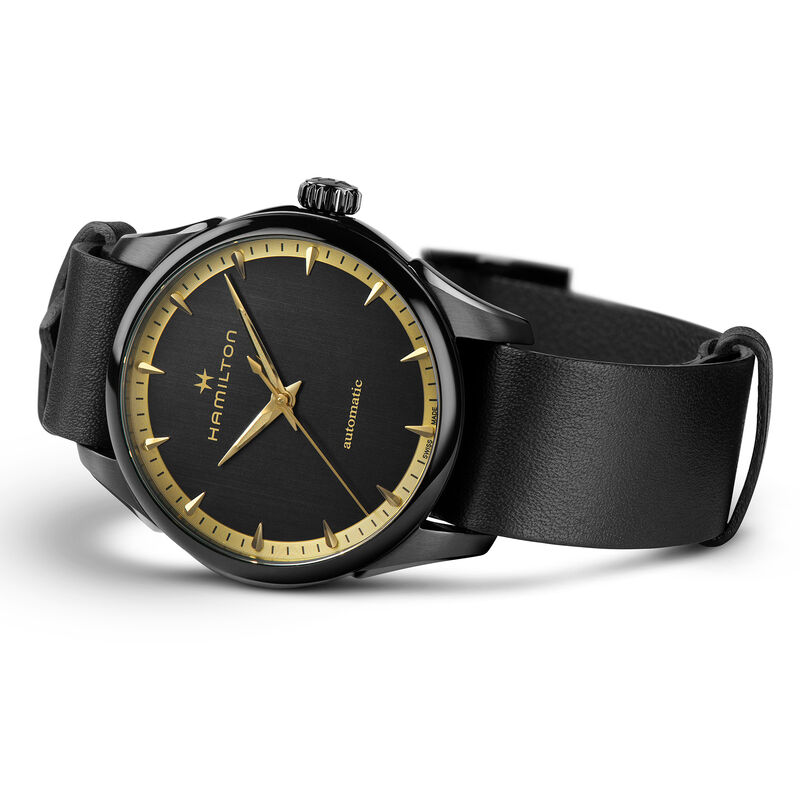 Hamilton Jazzmaster Auto Black Dial Watch, 36mm image number 1