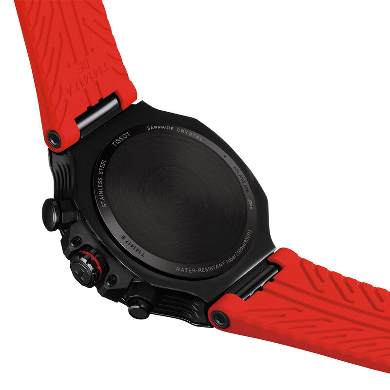 TISSOT T-Race Quartz Chronograph Dark Gray Dial Watch, 45mm image number 5