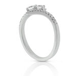 Ben Bridge Signature Diamond + Ever Us™ 2-Stone Diamond Ring 18K