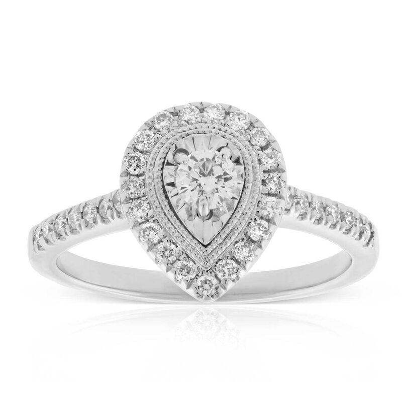 Ikuma Canadian Diamond Pear-Shaped Ring 14K image number 1
