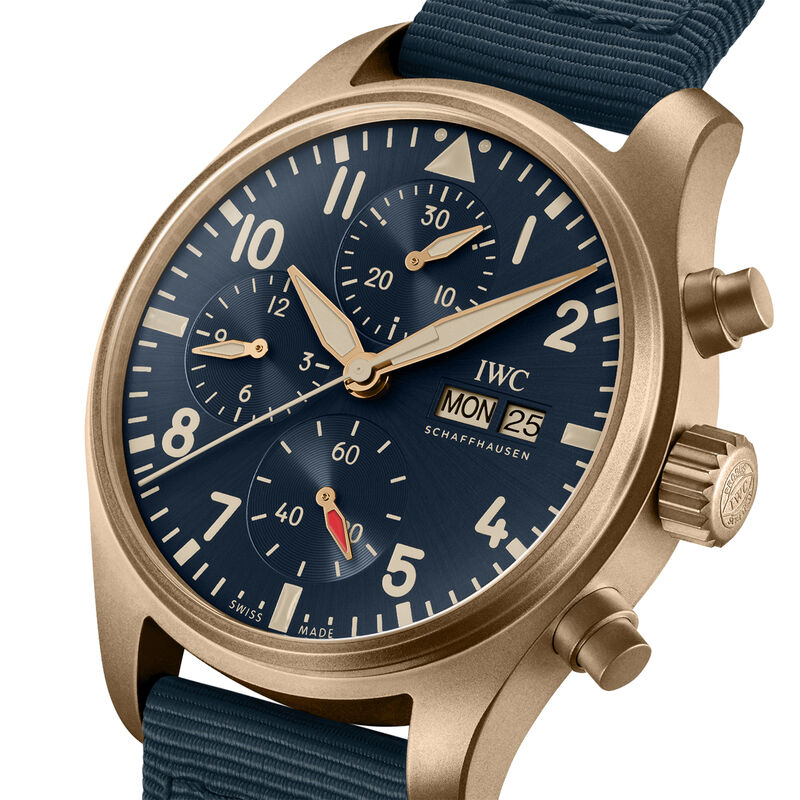 IWC Pilot's Watch Chronograph 41 Blue Dial Watch, 41mm image number 3