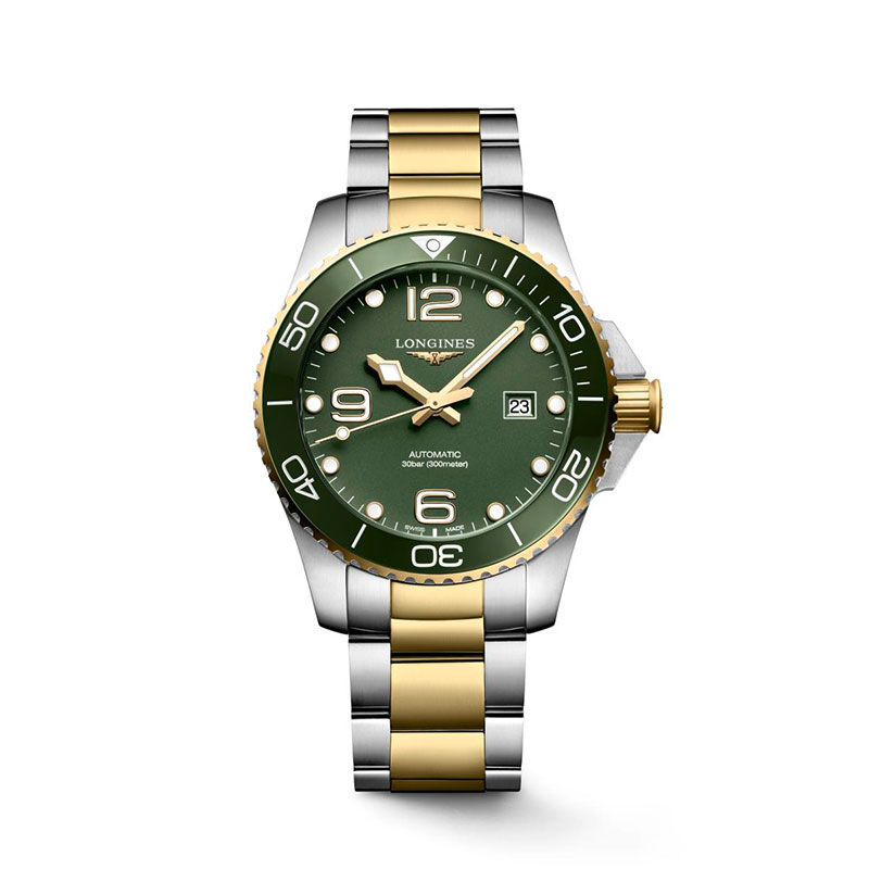Longines HydroConquest Green Dial, 43mm
