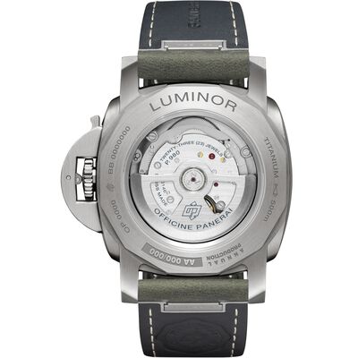Panerai Luminor Marina Green Dial Watch, 44mm