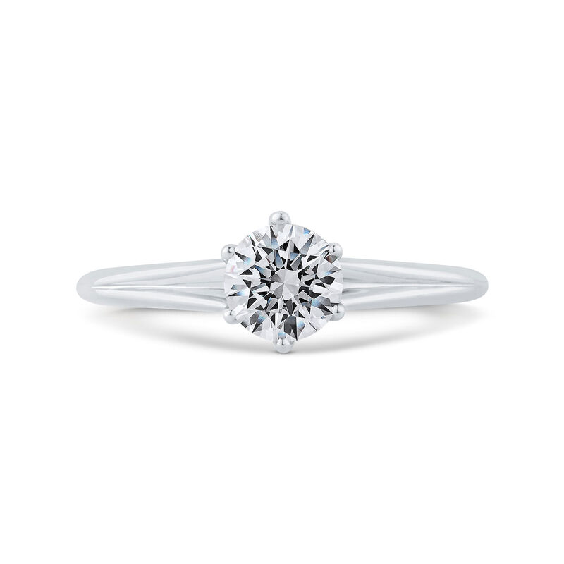 Bella Ponte Engagement Ring Setting in Platinum image number 2