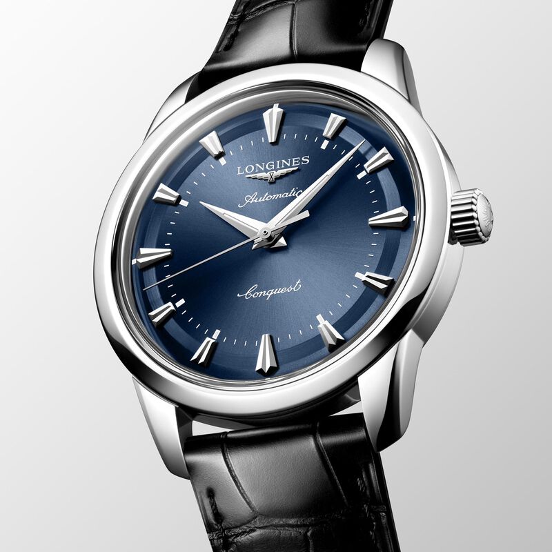 Longines Conquest Heritage Blue Dial Watch, 40mm image number 1