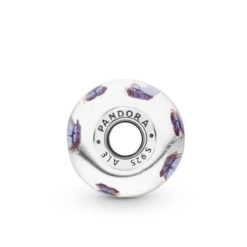 Pandora Butterfly Murano Glass Charm image number 1