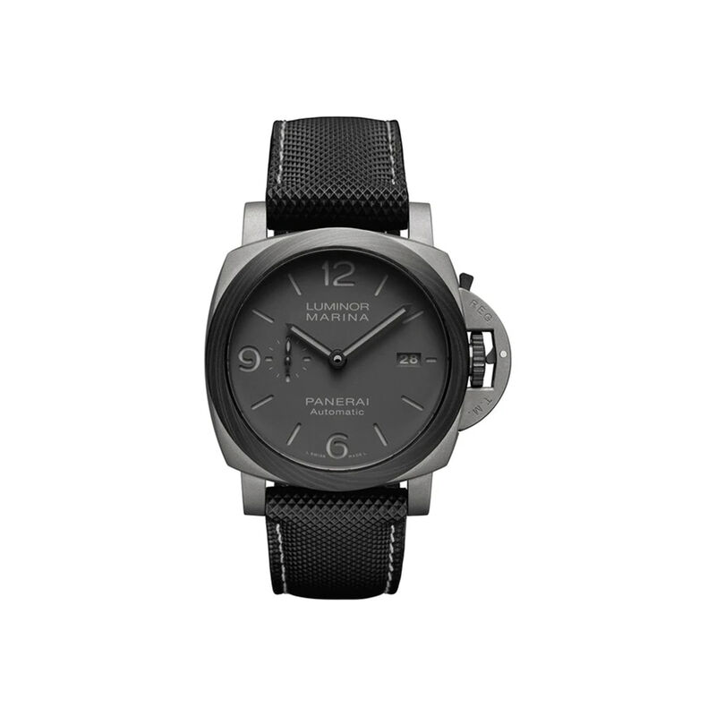 Pre-Owned Panerai Luminor Marina Gray Dial Watch, 44mm image number 0