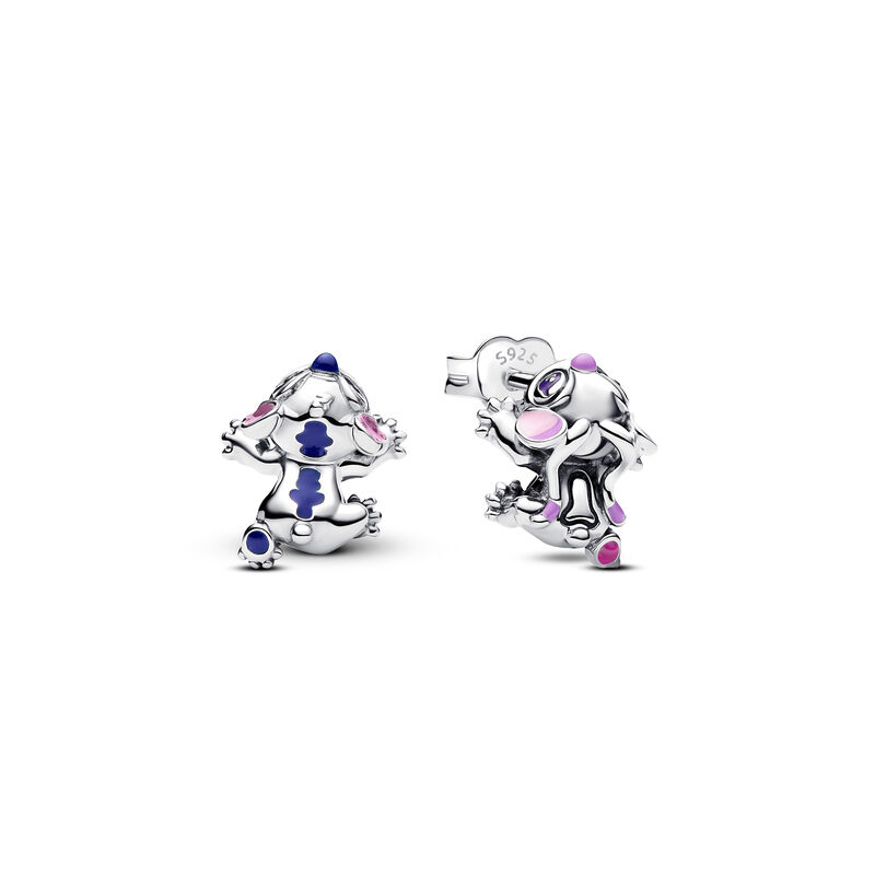 Pandora Disney Stitch & Angel Stud Earrings image number 0