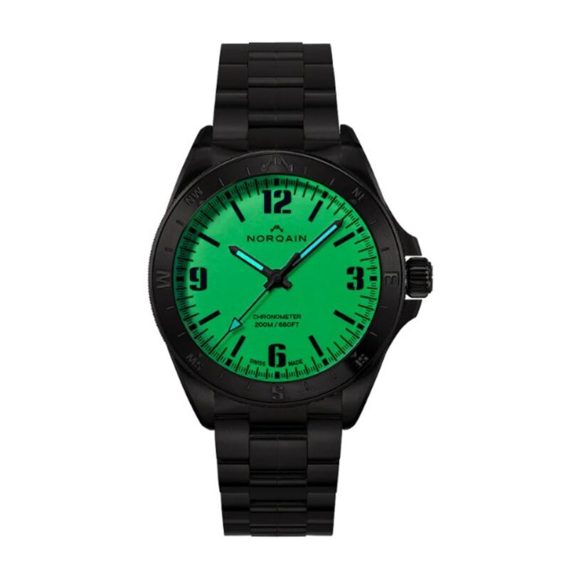 NORQAIN Adventure Neverest Night Sight Gray Dial Watch, 40mm image number 1