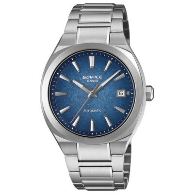 Casio Edifice Automatic Blue Dial Watch, 38mm