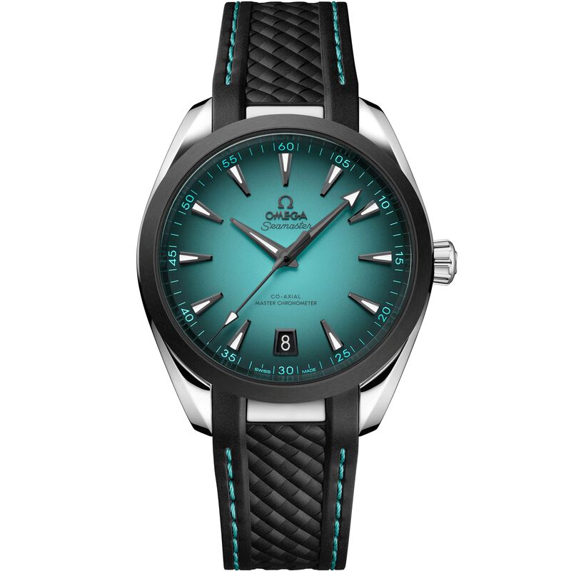 OMEGA Seamaster Aqua Terra 150M Turquoise Dial Watch, 41mm image number 0