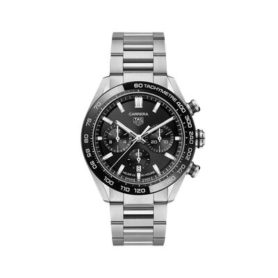 TAG Heuer Carrera Heuer 02 Automatic Mens Black Steel Watch