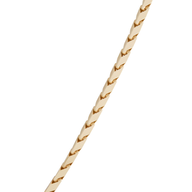 Toscano 24-Inch Pyramid Link Neck Chain, 14K Yellow Gold image number 1