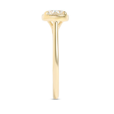 Bella Ponte Pear Shaped Diamond Engagement Ring, 1-&frac12; Carat, 14K Yellow Gold