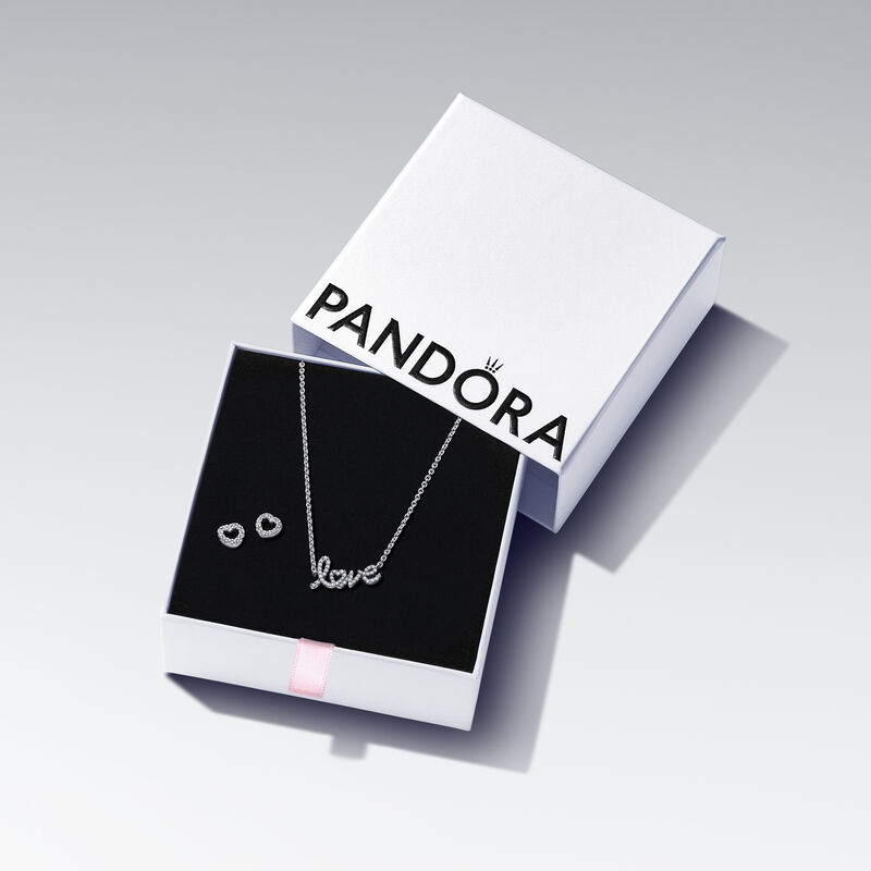 Pandora Moments Heart & Butterfly Bangle image number 1