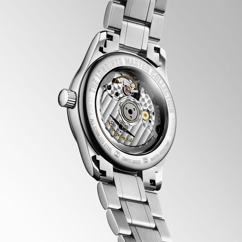 Longines Master Collection Silver Dial Watch, 34mm image number 2