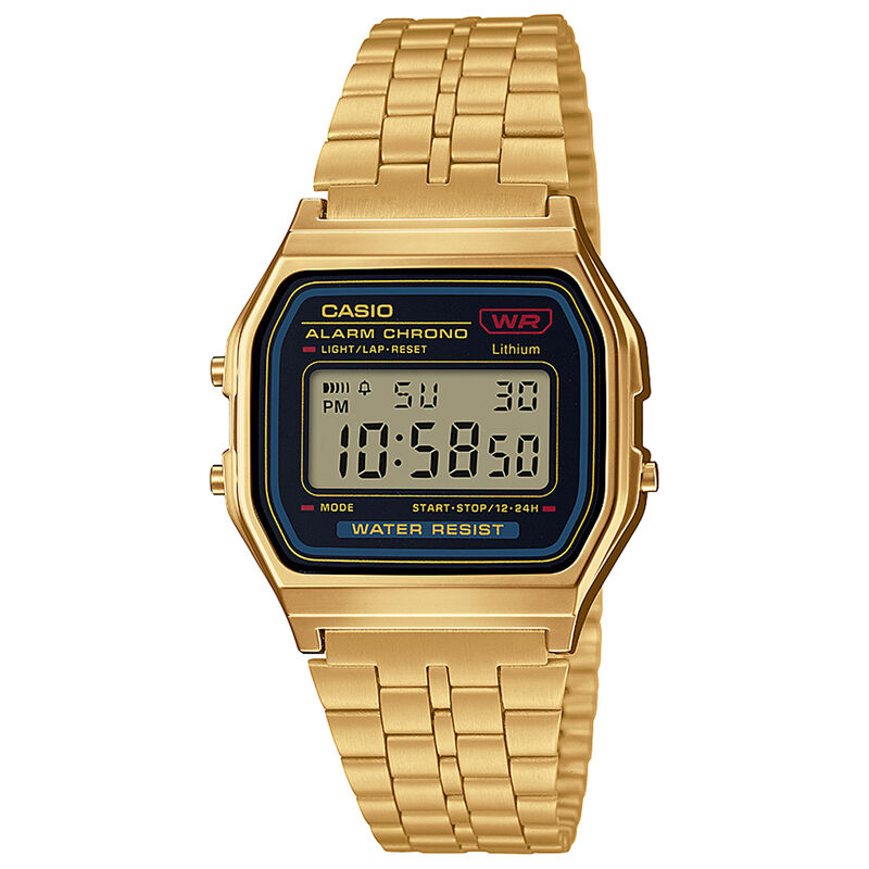 Casio Vintage Beige Dial Watch, 36.8mm &times; 33.2mm image number 0