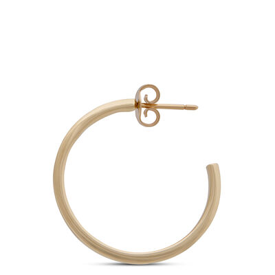 Toscano Hoop Earrings, 14K Yellow Gold