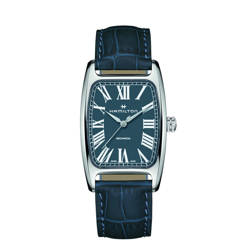 Hamilton American Classic Boulton Mechanical Blue Dial Watch, 34mm x 38mm image number 0