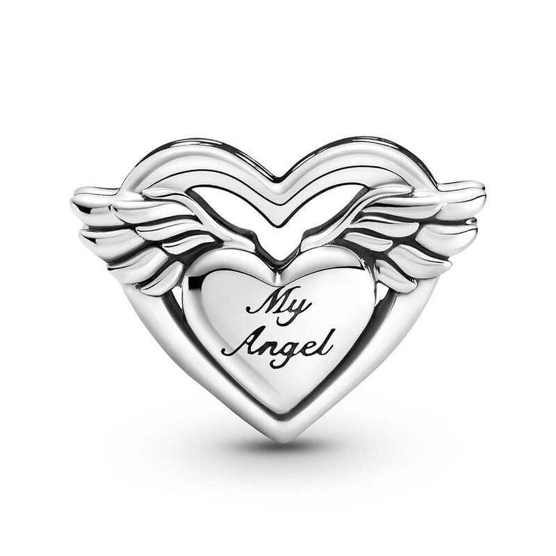 Pandora Angel Wings & Mom Charm image number 1