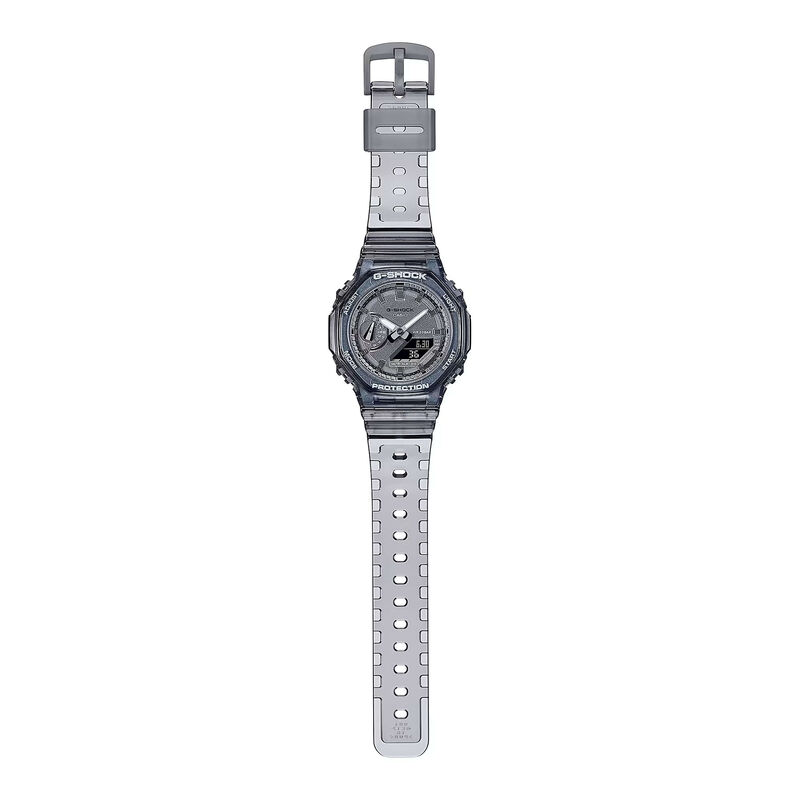 G-Shock Analog-Digital Watch Black Metallic Case and Dial, 46mm image number 2