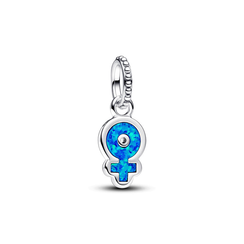 Pandora Powerful omen Opalescent Dangle Charm image number 0