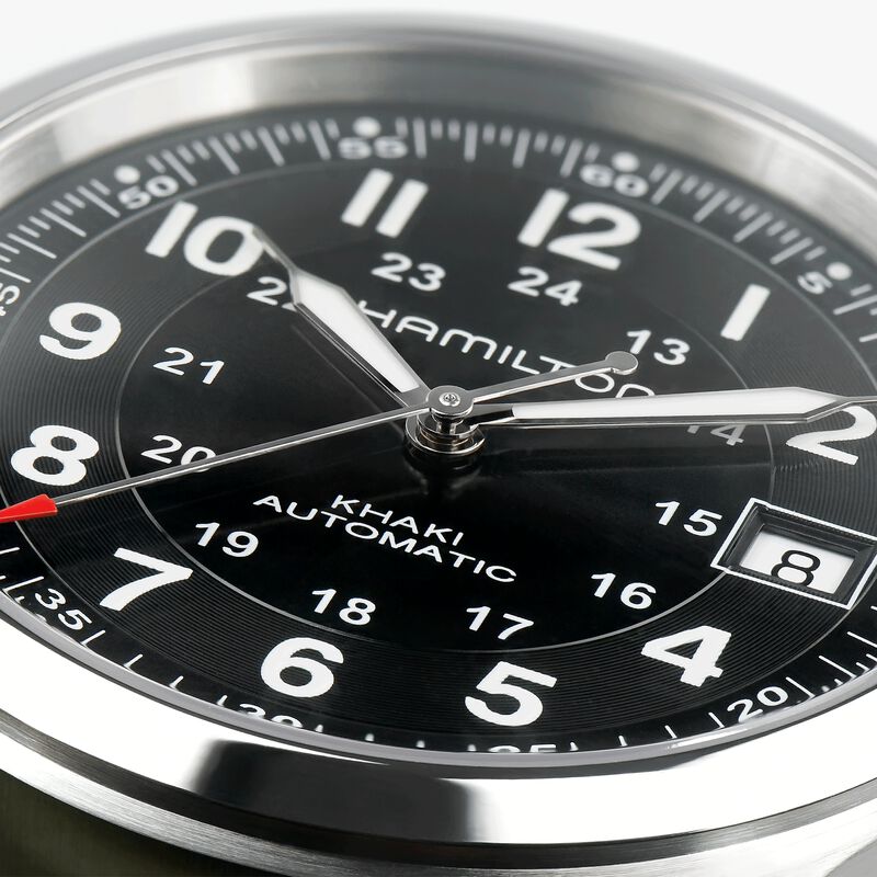 Hamilton Khaki Field Auto Call of Duty Black Dial Watch, 38mm image number 2