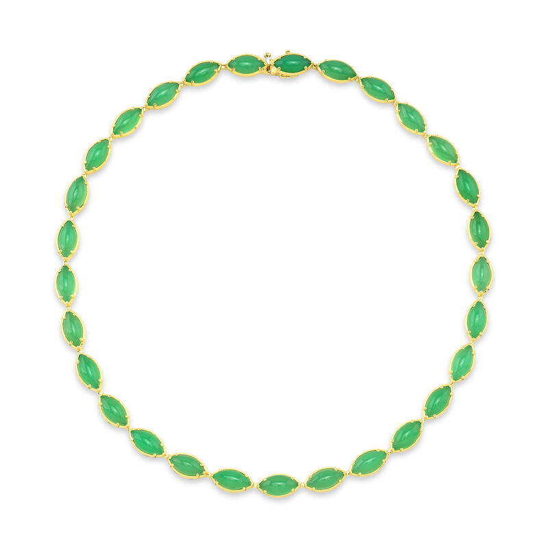 Rahaminov Chrysoprase Bracelet, 18K Yellow Gold image number 0