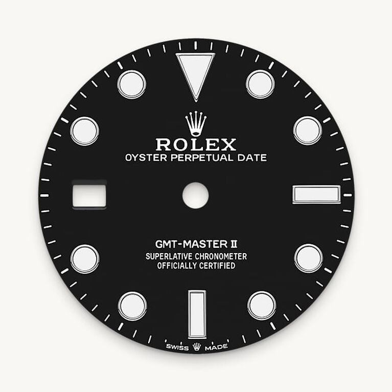 rolex gmt-master ii in oystersteel, m126720vtnr-0001 - black dial - ben bridge