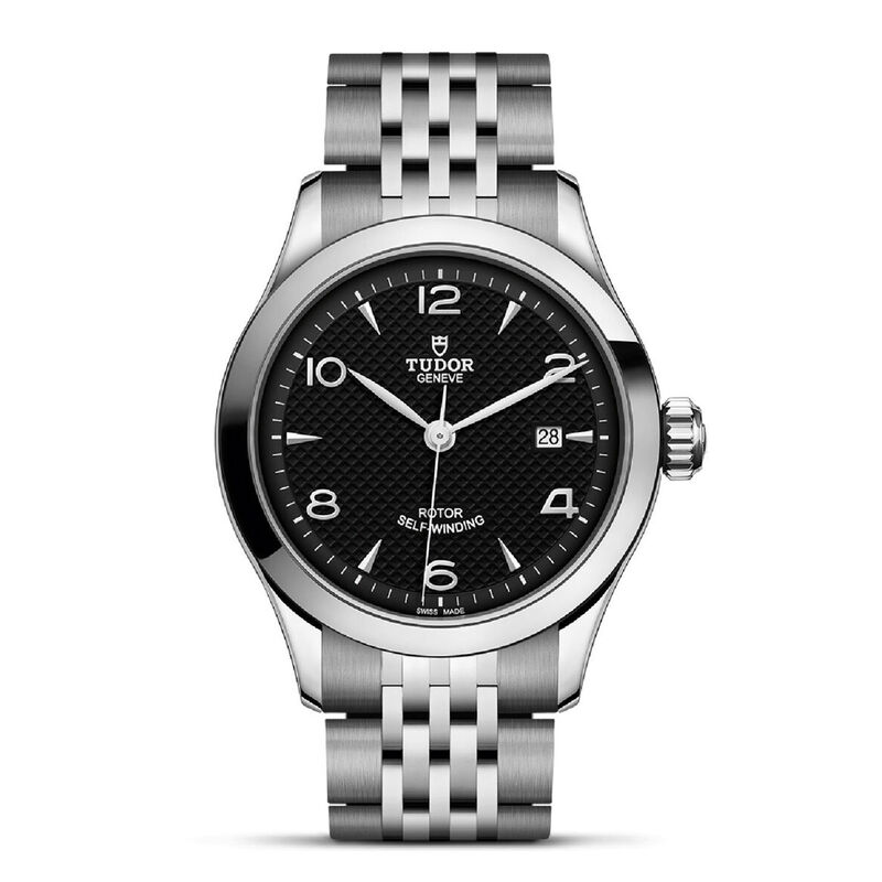 TUDOR 1926 Watch Steel Case Black Dial Steel Bracelet, 28mm image number 0