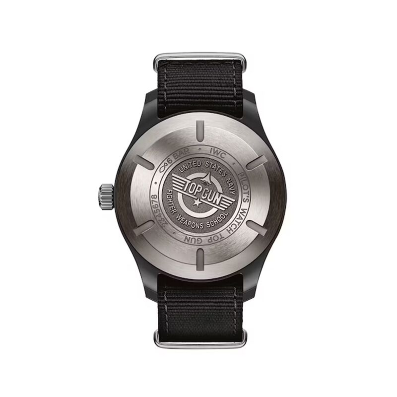 IWC Pilot&rsquo;s Watch Automatic TOP GUN Black Dial Watch, 41mm image number 1