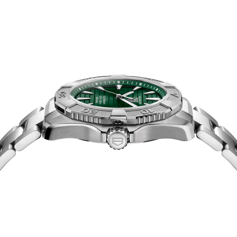 TAG Heuer Aquaracer Professional 200 Solargraph Green Dial Watch, 40mm image number 1