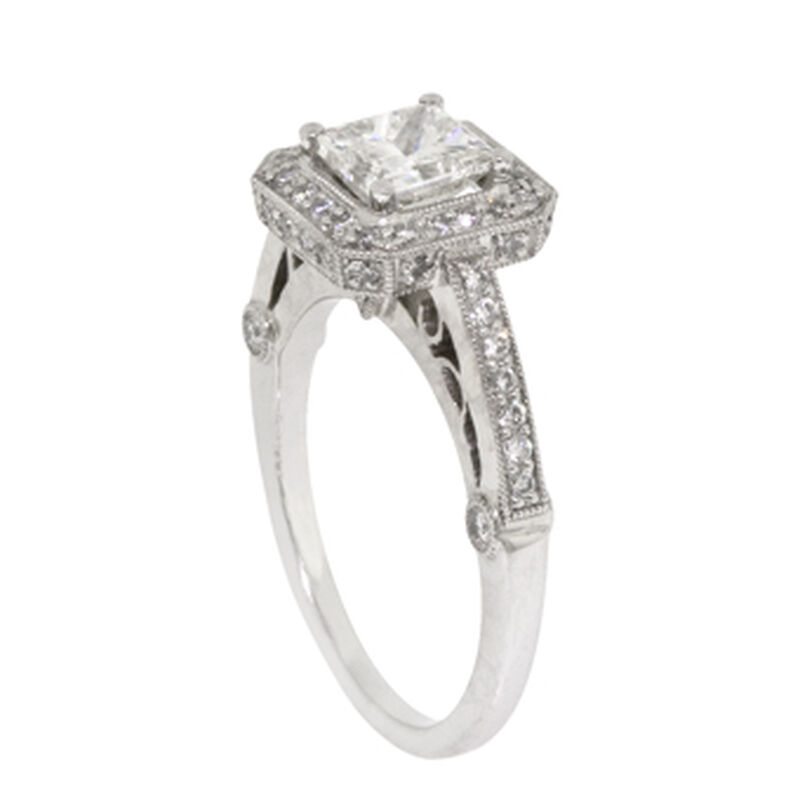 Diamond Ring in Platinum image number 3