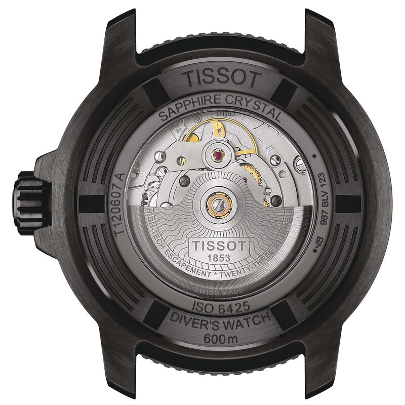 Tissot Seastar 2000 Professional Powermatic 80 Blue Watch, 46mm image number 2