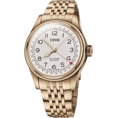 Oris Big Crown Father Time Limited Edition White Dial, 40mm