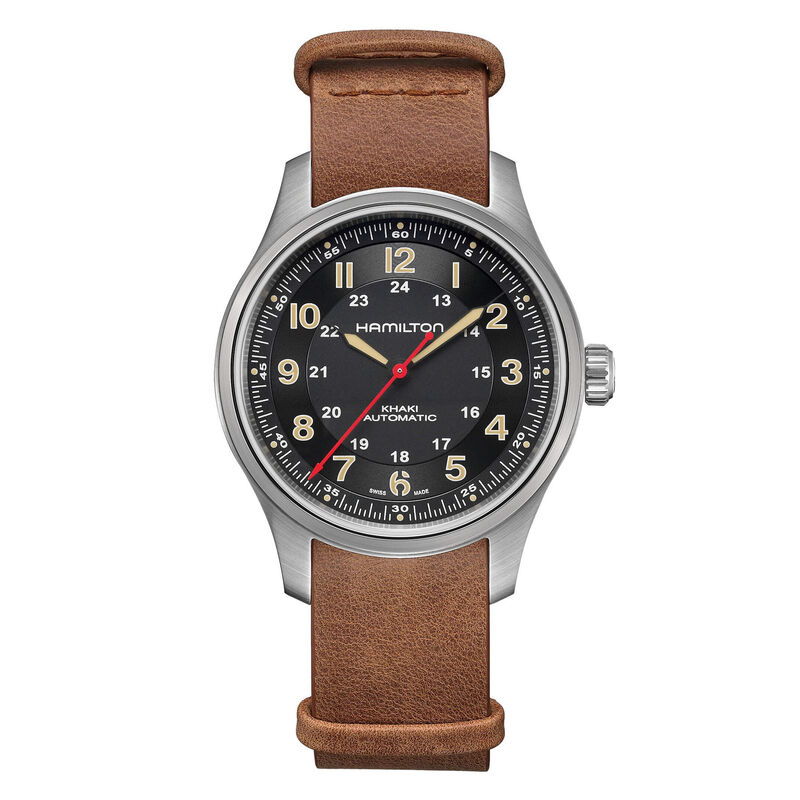 Hamilton Khaki Field Far Cry® 6 Titanium Leather Watch, 42mm image number 0