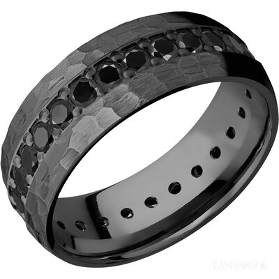 Zirconium with Hammer Finish