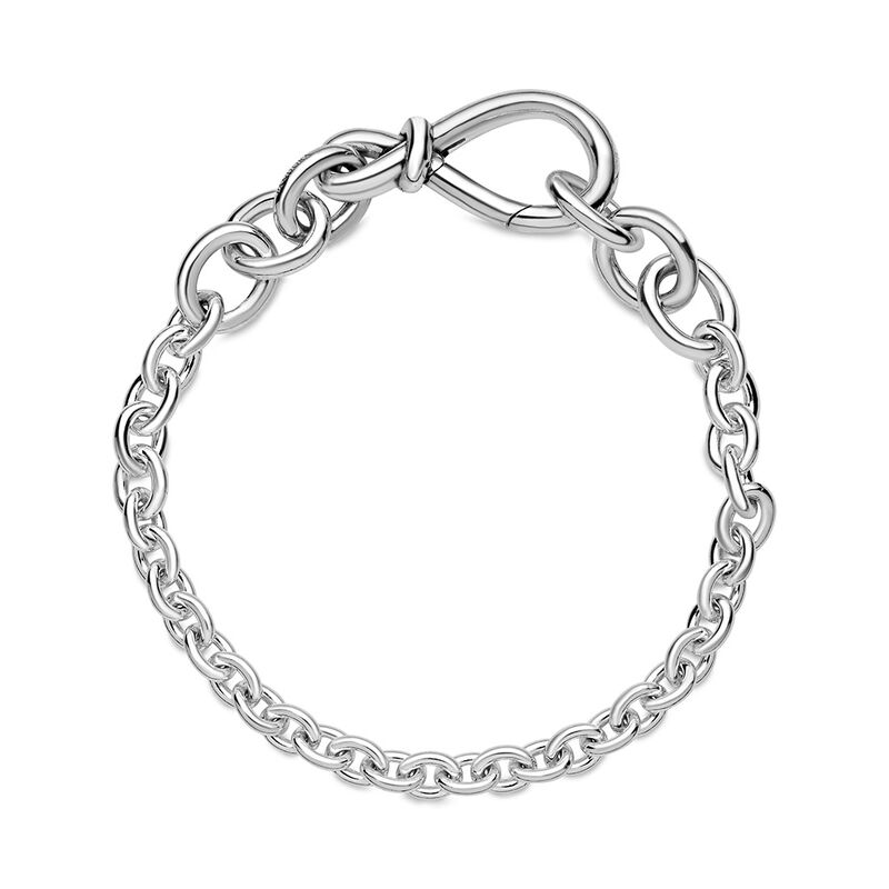Pandora Chunky Infinity Knot Chain Bracelet image number 2