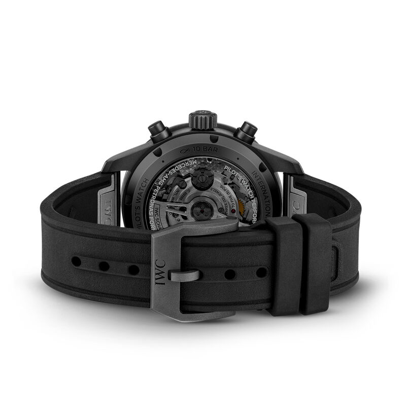 IWC Pilot&rsquo;s Watch Performance Chronograph 41 Mercedes-AMG PETRONAS Formula One&trade; Team Black Dial Watch, 41mm image number 4