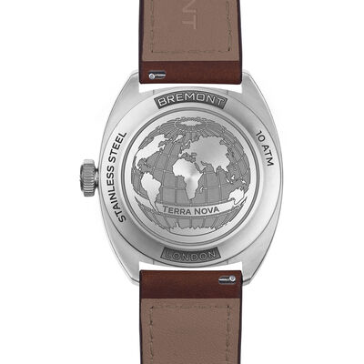 Bremont NEW 2024 Terra Nova 40.5 Date Black Dial Watch, 40.5mm