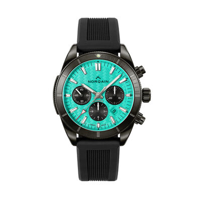 NORQAIN Adventure Sport Chrono Cerulean Blue Dial Watch, 44mm