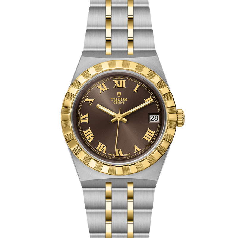 TUDOR Royal Brown Dial Watch, 34mm image number 1