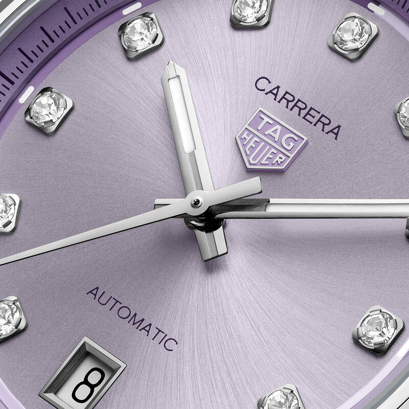 TAG Heuer Carrera Purple Dial Watch, 36mm image number 3