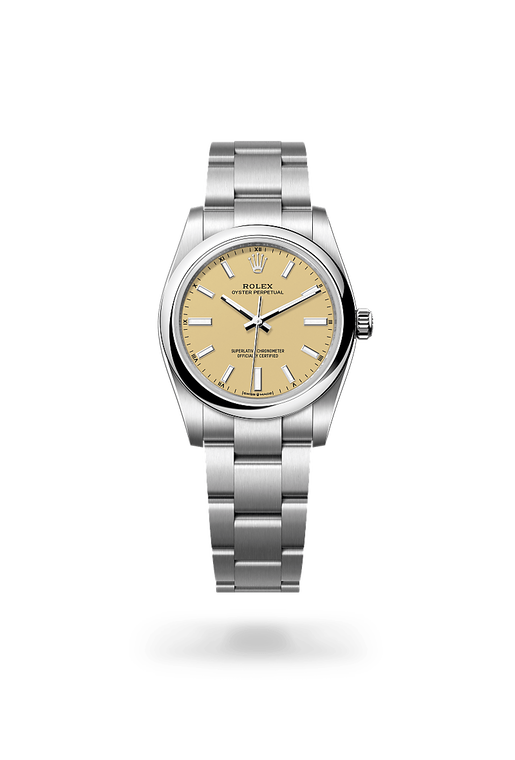 rolex oyster perpetual in oystersteel, m124200-0007 - ben bridge